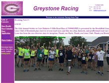 Tablet Screenshot of greystoneracing.net